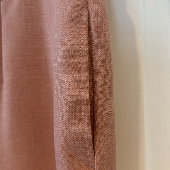 Alfred Dunner 2 pair Classic pull on pants trousers slacks Pink and Brown 18 18W - Picture 5 of 15